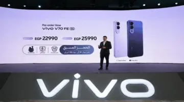 شركة vivo تطرح هاتف V70 FE في مصر